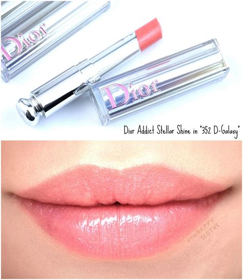 dior stellar shine 352|dior stellar lipstick review.